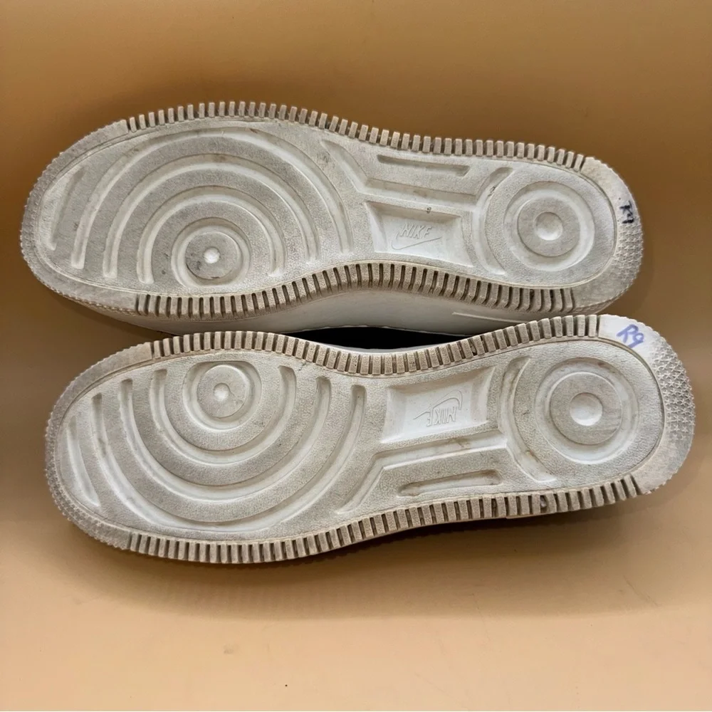 Nike‎ Air Force 1 Sage Low Dark Gray Suede Women's Sneakers, Size 7, EUC